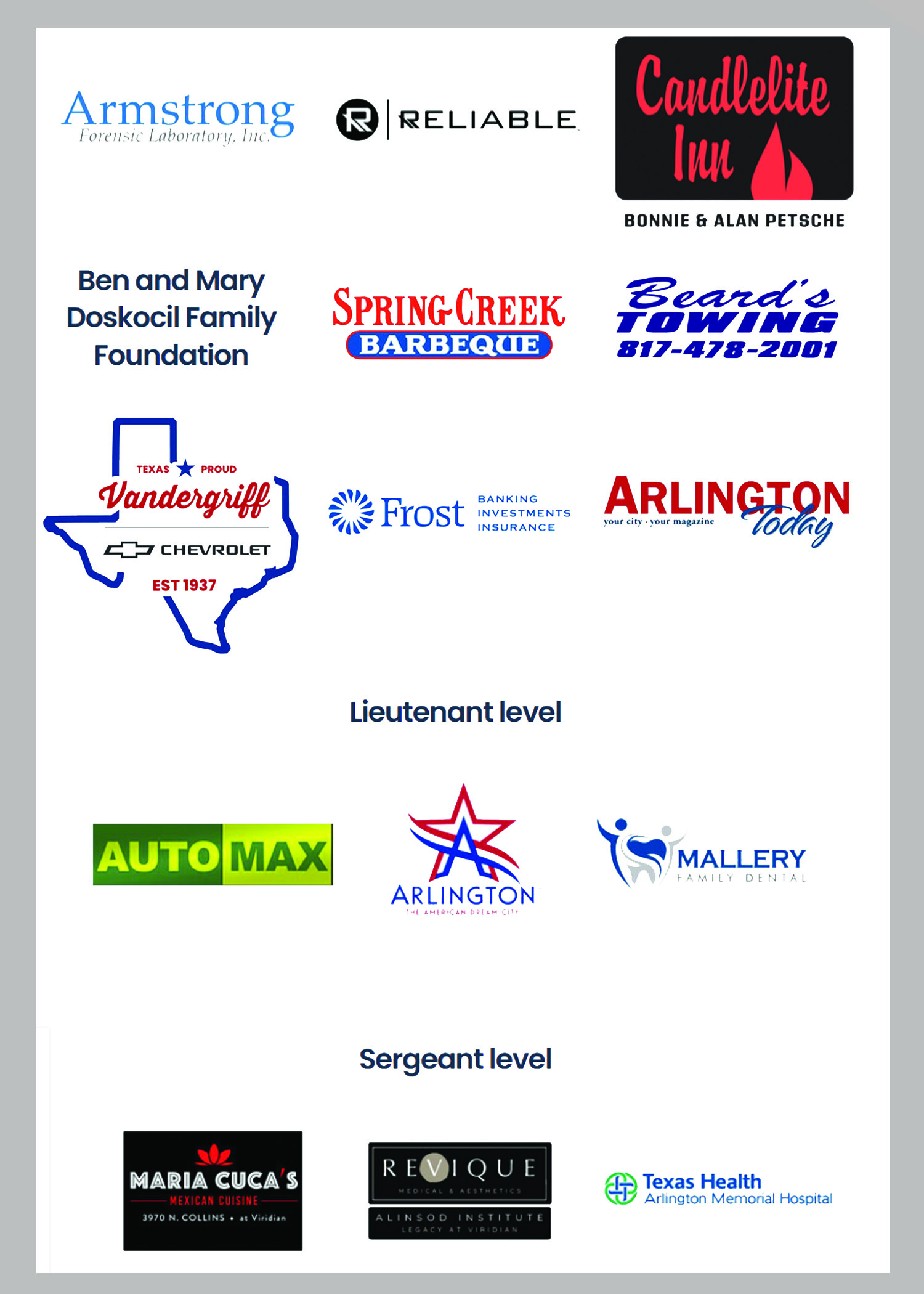 2026 Sponsors